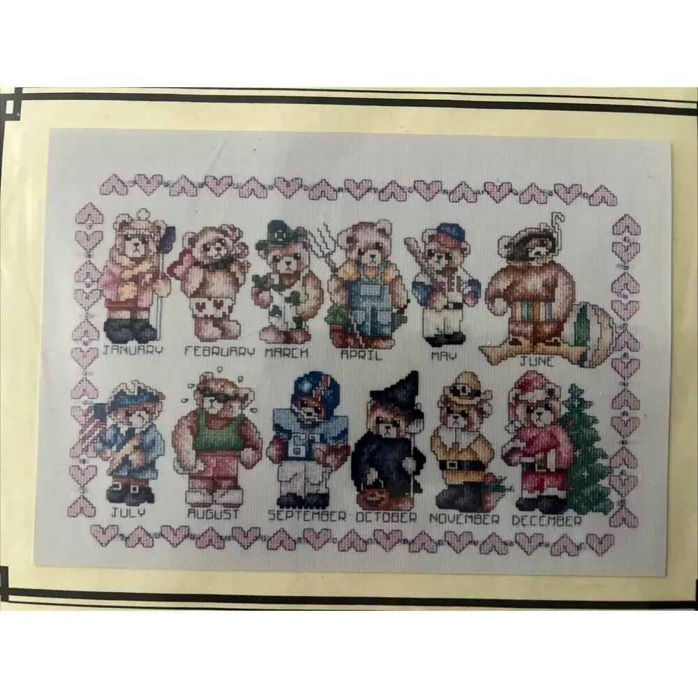 Vickery Collection Cross Stitch Calendar 